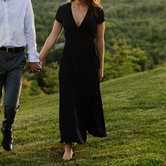 Babaton Slit Wrap Dress - Picture 2 of 2